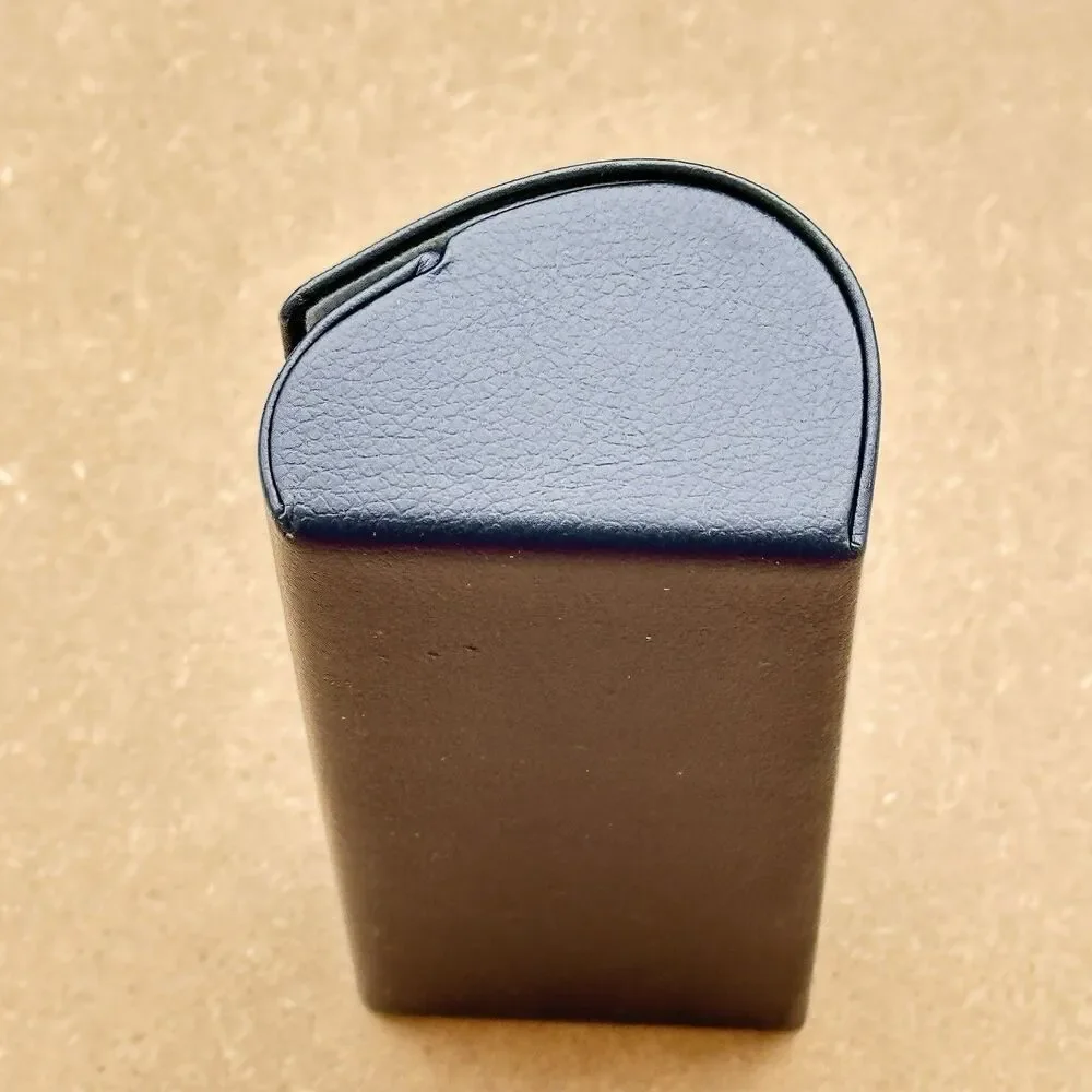 Warby Parker Blue Eyeglasses Sunglasses Hard Case Magnetic Closure Navy Blue